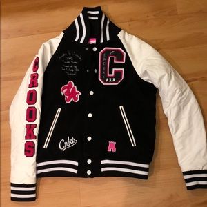 Crooks & Castsles Varsity Jacket